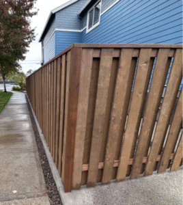 FENCING WOODEN FENCE 268x300